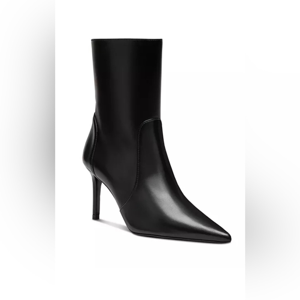 Stuart Weitzman Black Heeled Boots
